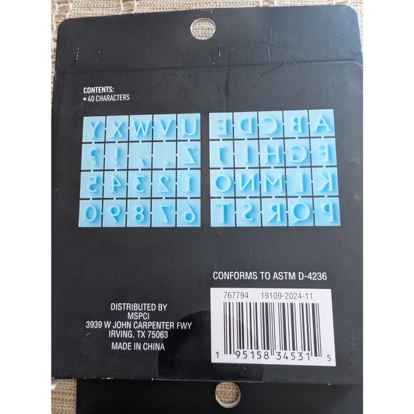 2 Pack Stepping Stone Stamps - 20 Double Sided Stamps (40 total) - Picture 2 of 3